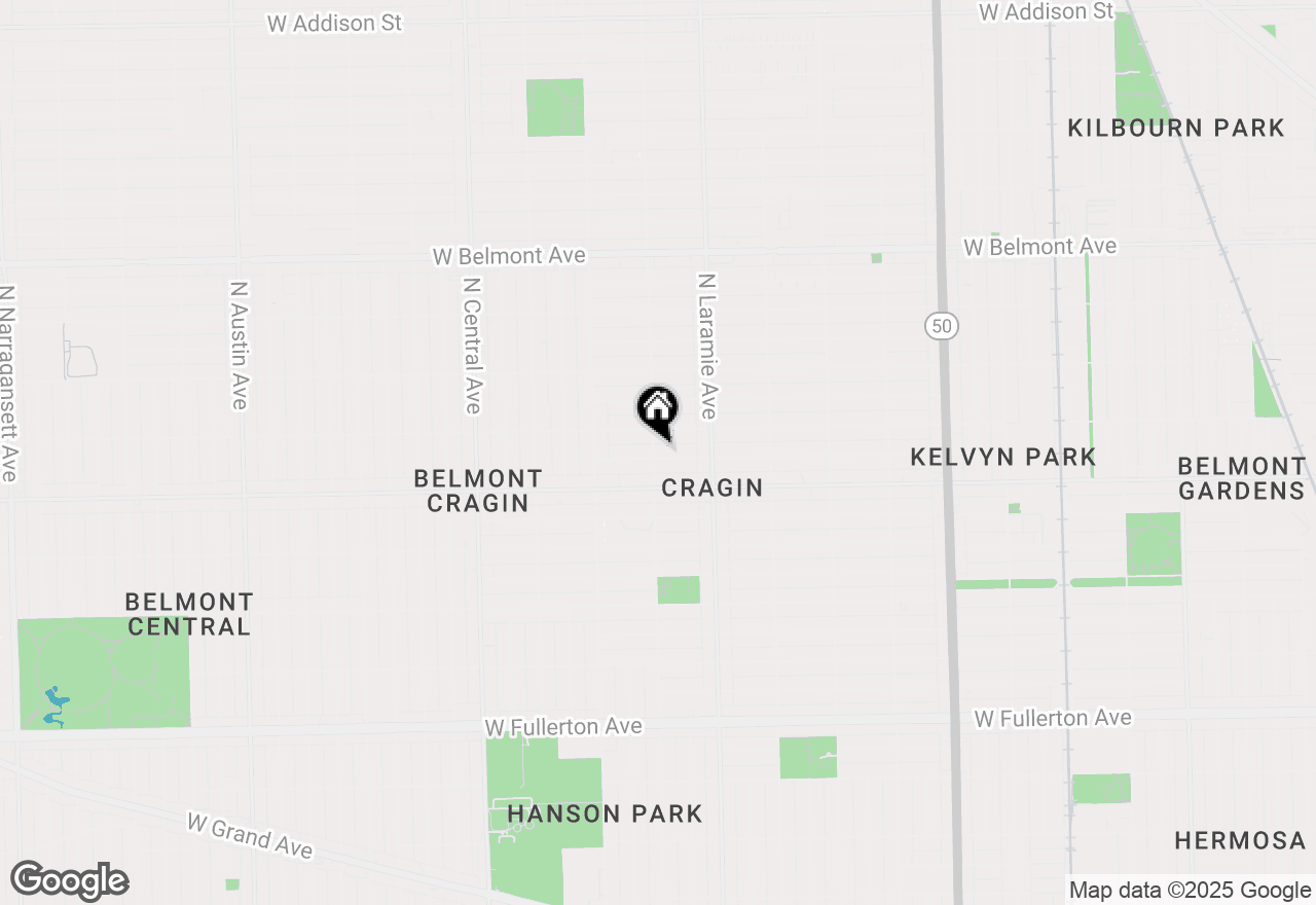 Map of 5256 W Wolfram Avenue #2, Chicago, IL 60641