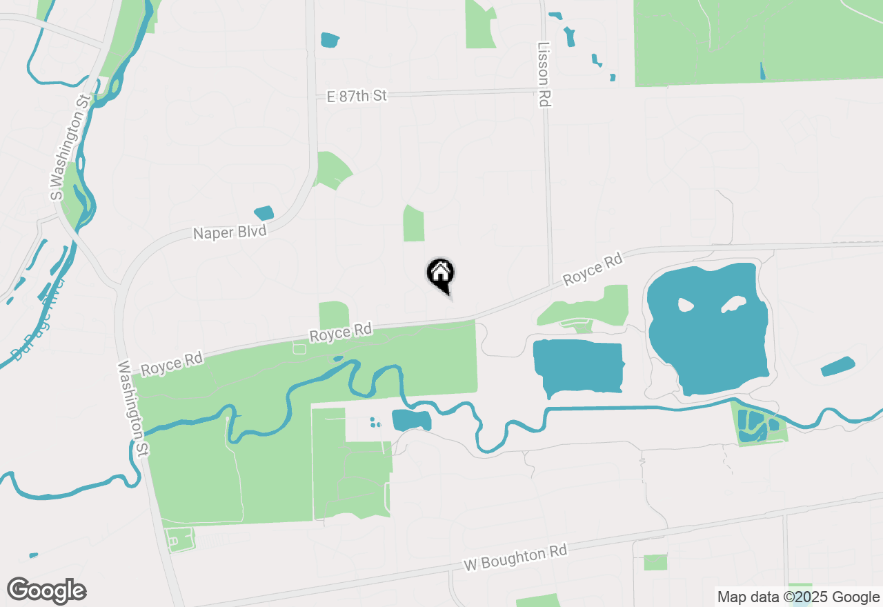 Map of 2315 Fleetwood Court, Naperville, IL 60565
