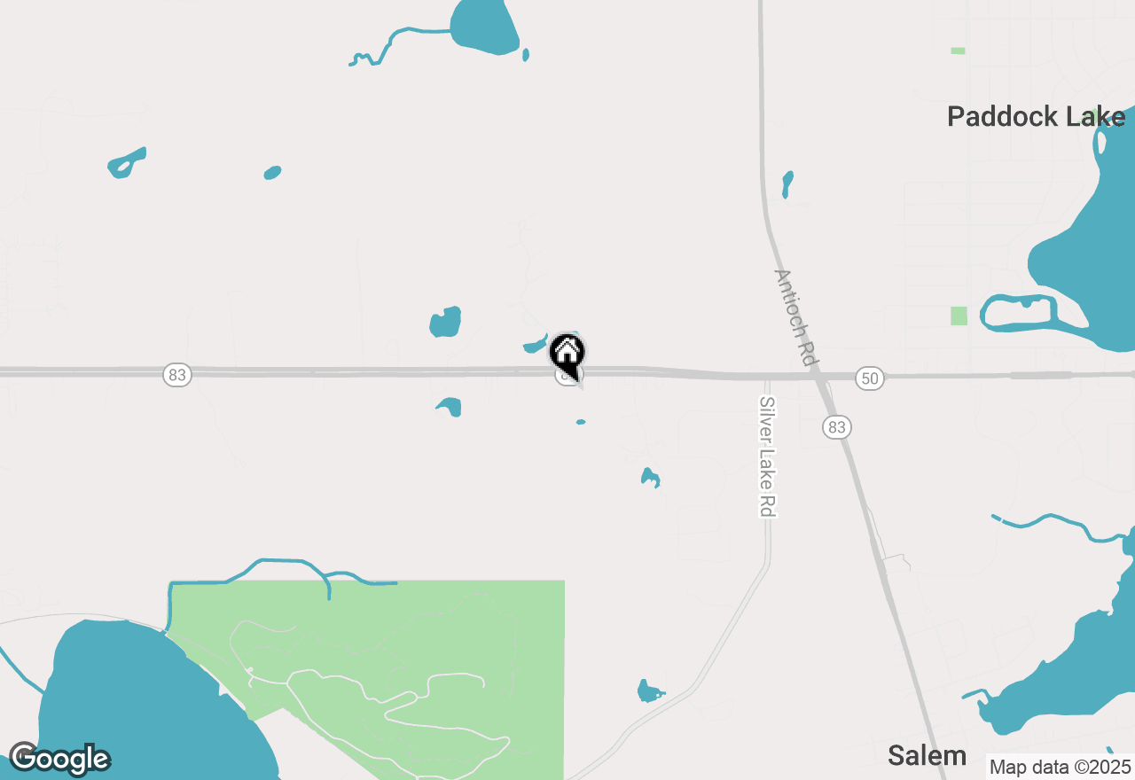 Map of 26301 75th St, Salem, WI 53168