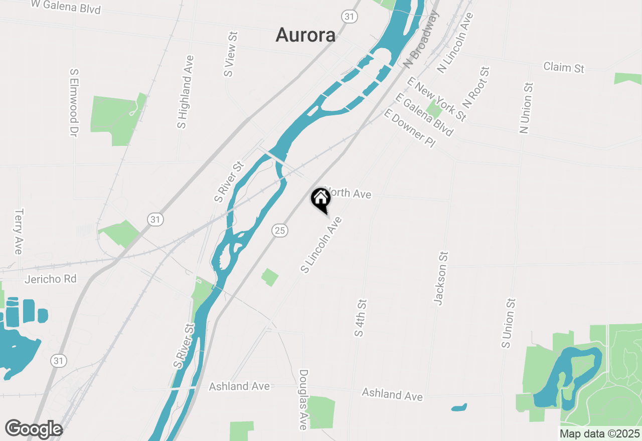 Map of 400 S Lasalle Street, Aurora, IL 60505