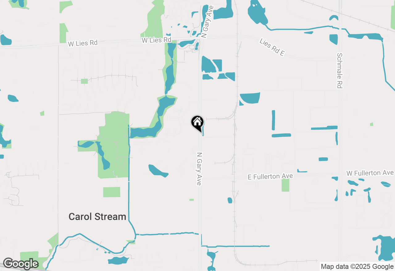 Map of 142 Horizon Circle, Carol Stream, IL 60188
