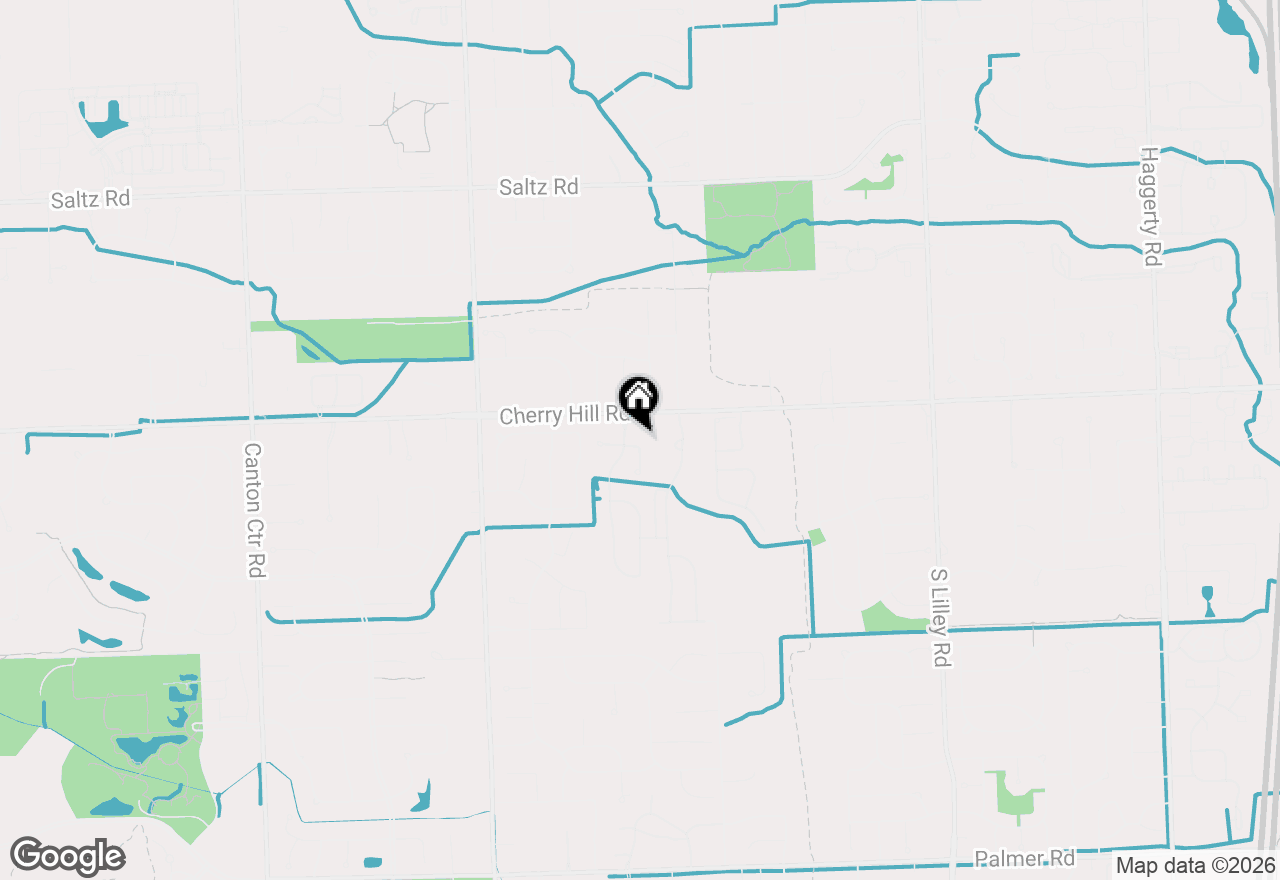 Map of 43836 Cherry Grove E Court E, Canton, MI 48188