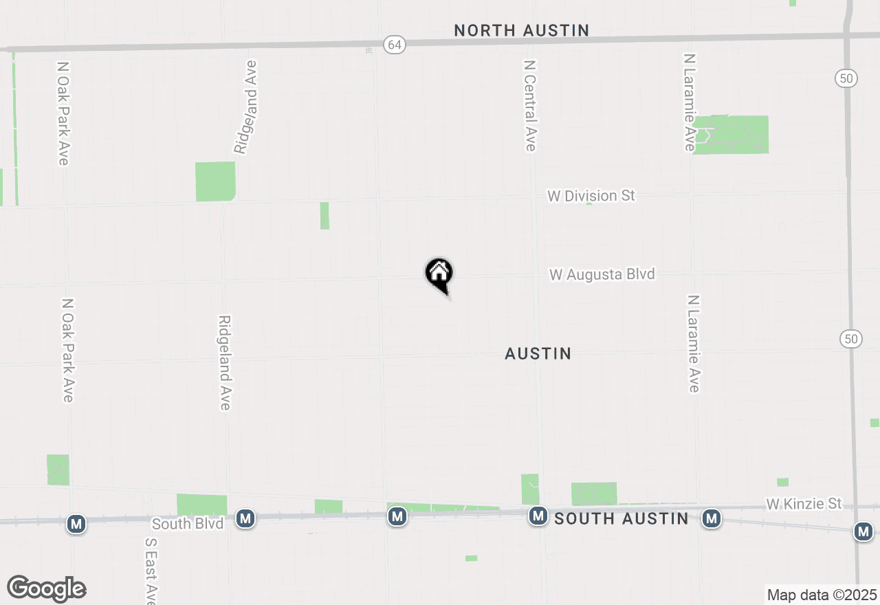 Map of 5829 W Walton Street, Chicago, IL 60651