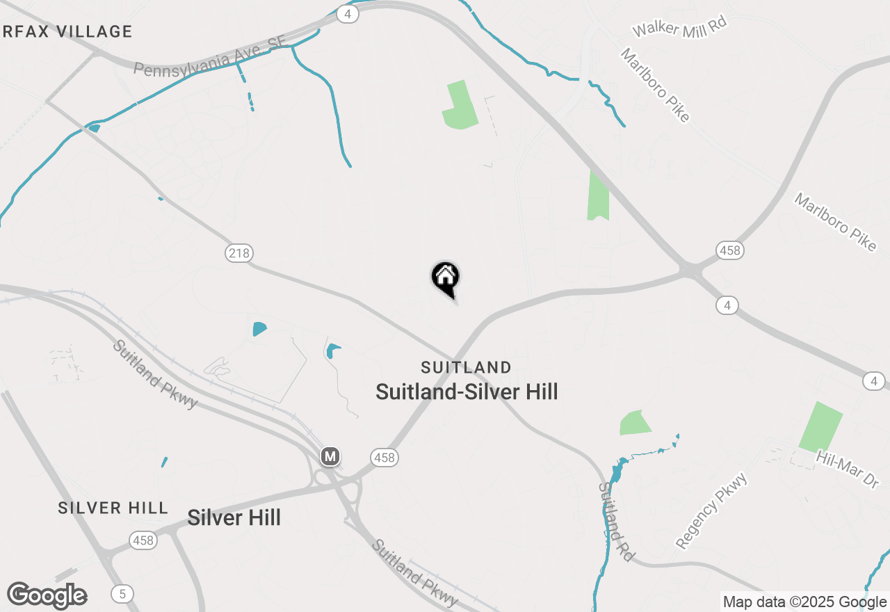 Map of 2821 Toles Park Drive, Suitland, MD 20746