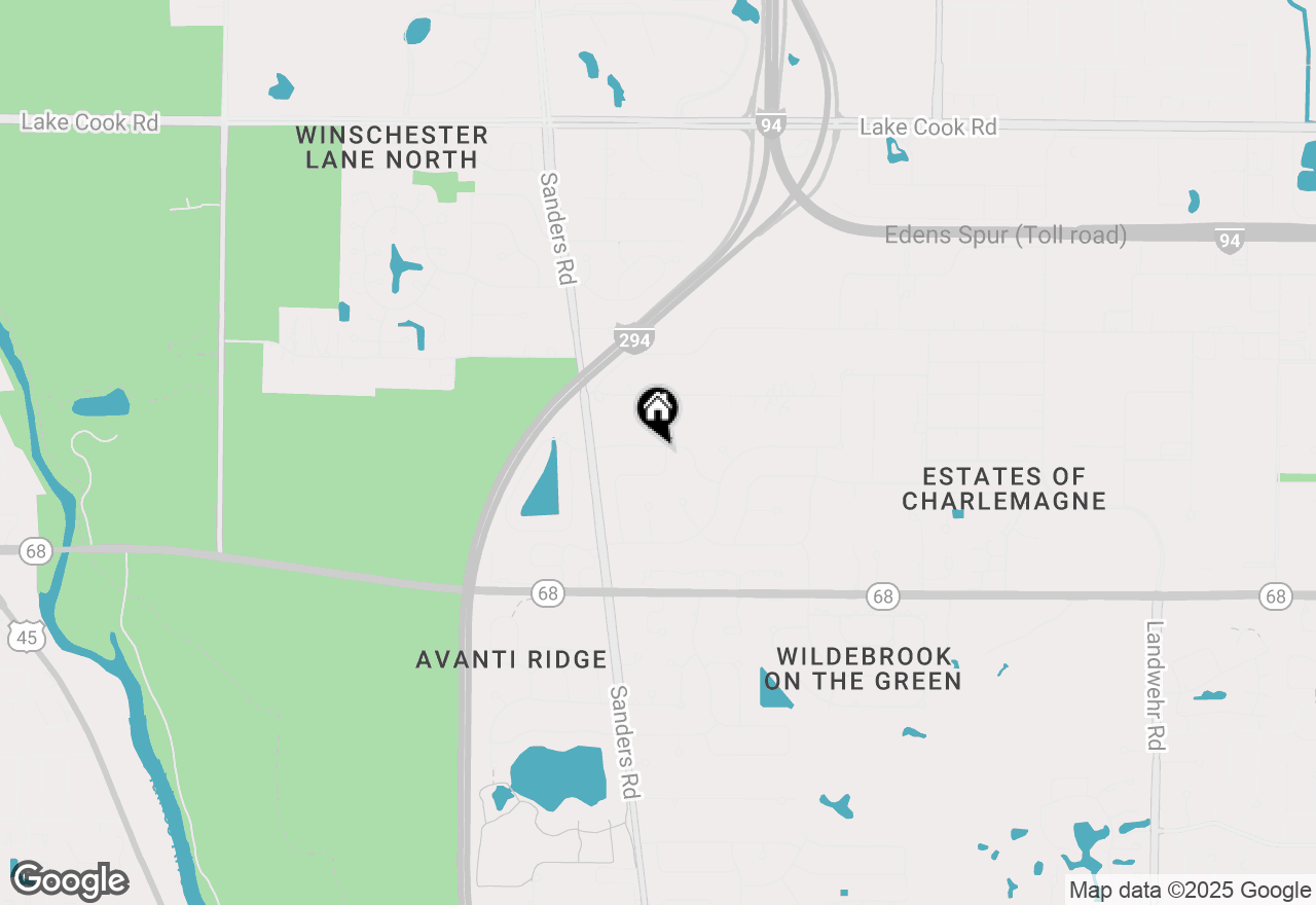 Map of 4037 Picardy Drive, Northbrook, IL 60062