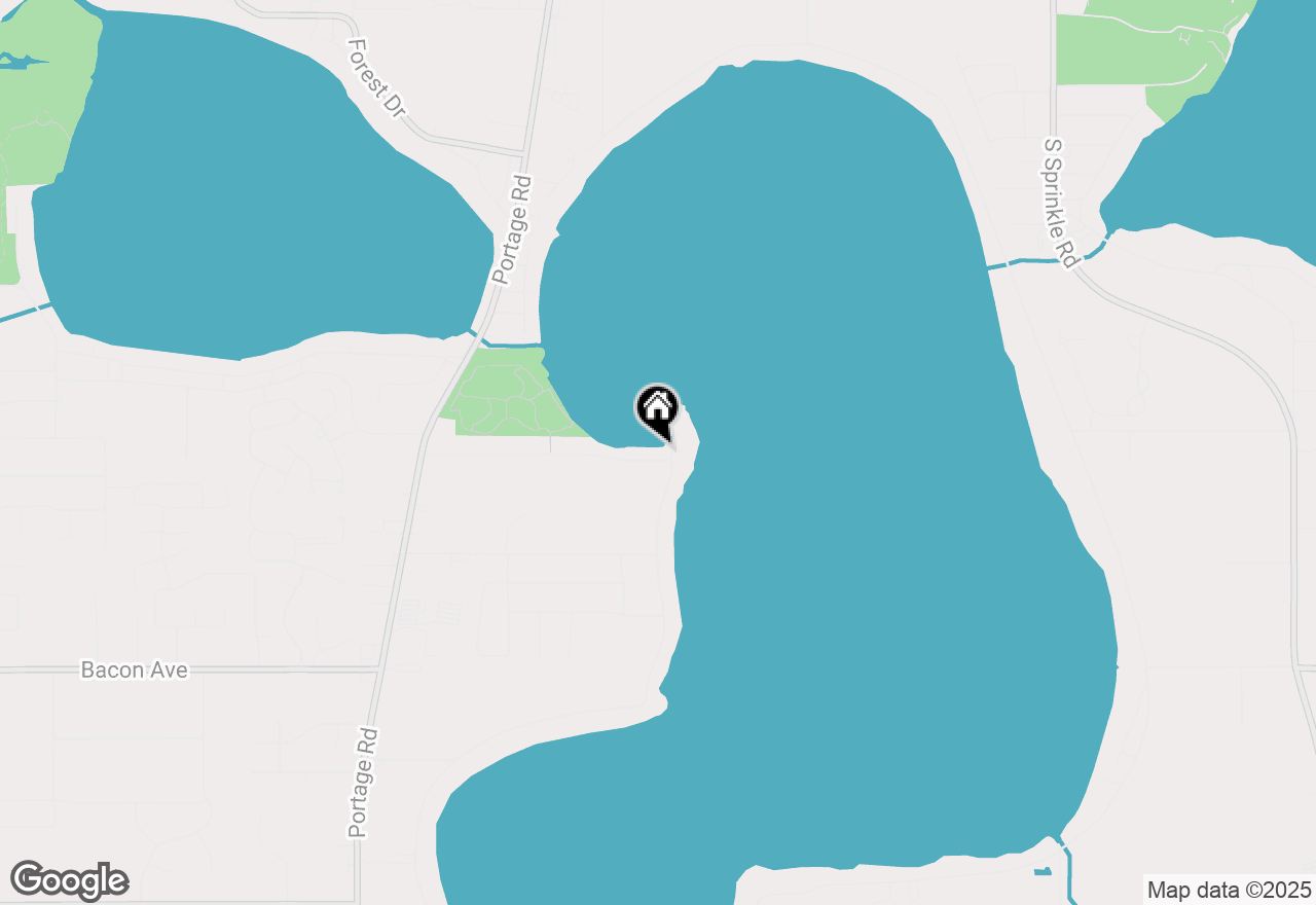 Map of 2713 Woodbine Avenue, Portage, MI 49002