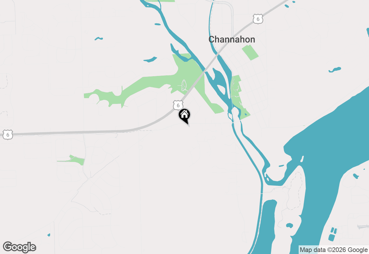 Map of 25709 W Bridge Street #13, Channahon, IL 60410