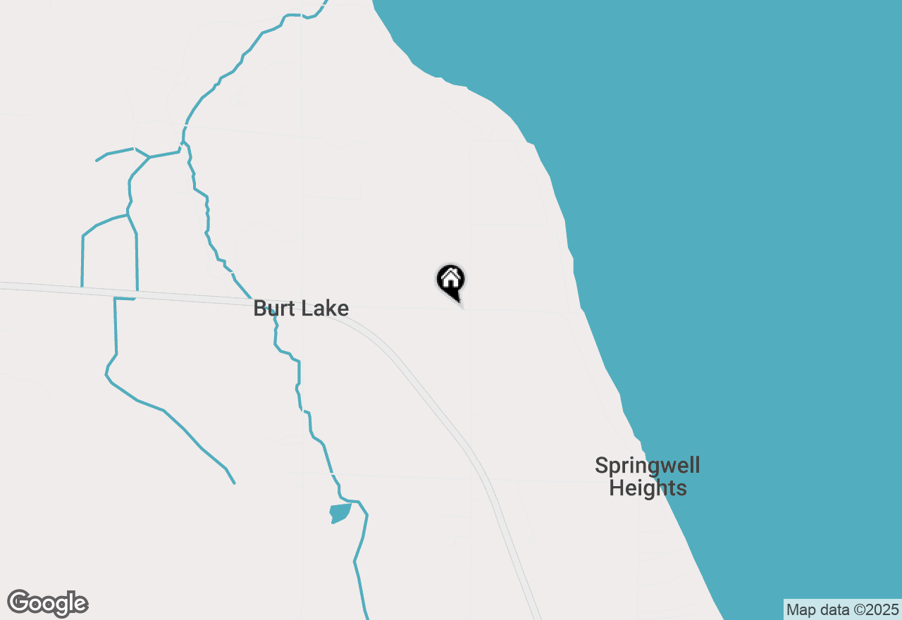 Map of Lot 1 E West Resort Road, Alanson, MI 49706