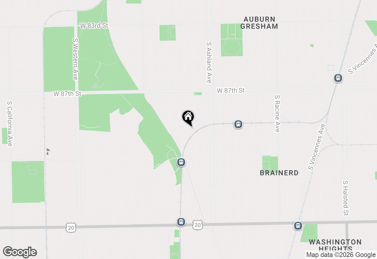 Map of 8917 S Hermitage Avenue, Chicago, IL 60620