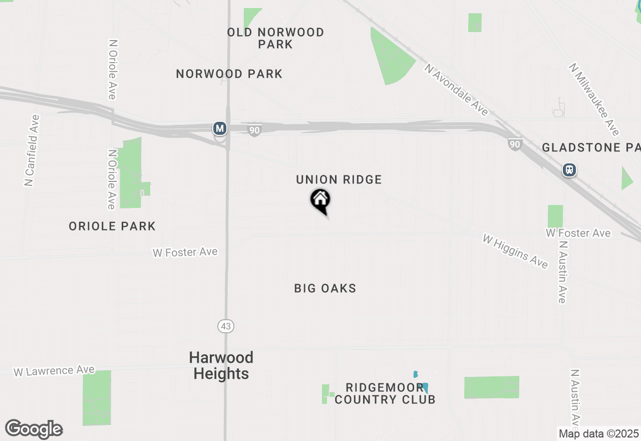 Map of 5226 N New England Avenue, Chicago, IL 60656