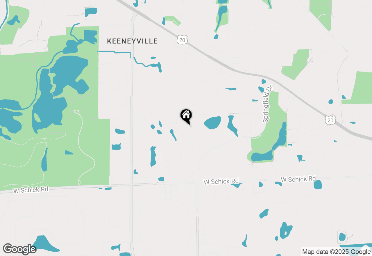 Map of 116 N Bristol Drive, Bloomingdale, IL 60108