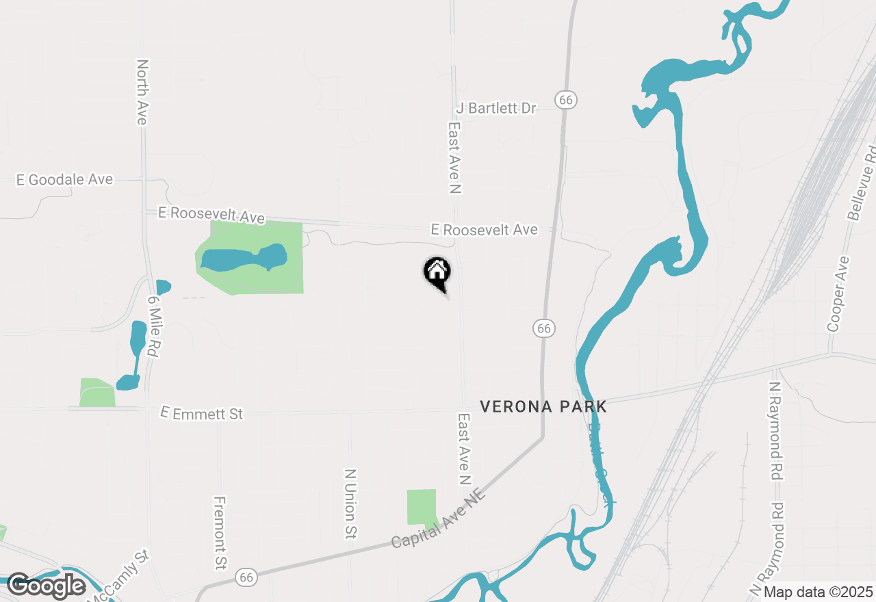 Map of 433 Cornell Drive, Battle Creek, MI 49017