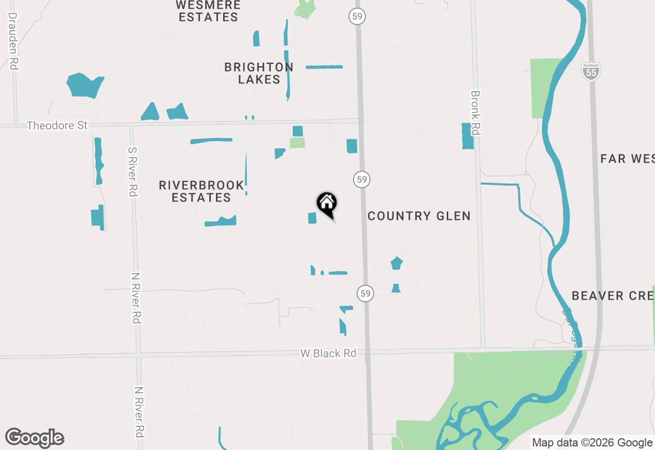 Map of 1212 Courtland Circle S, Plainfield, IL 60586