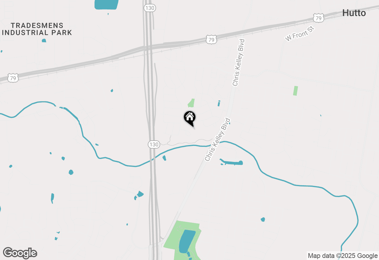 Map of 2012 Matlock Cir, Hutto, TX 78634