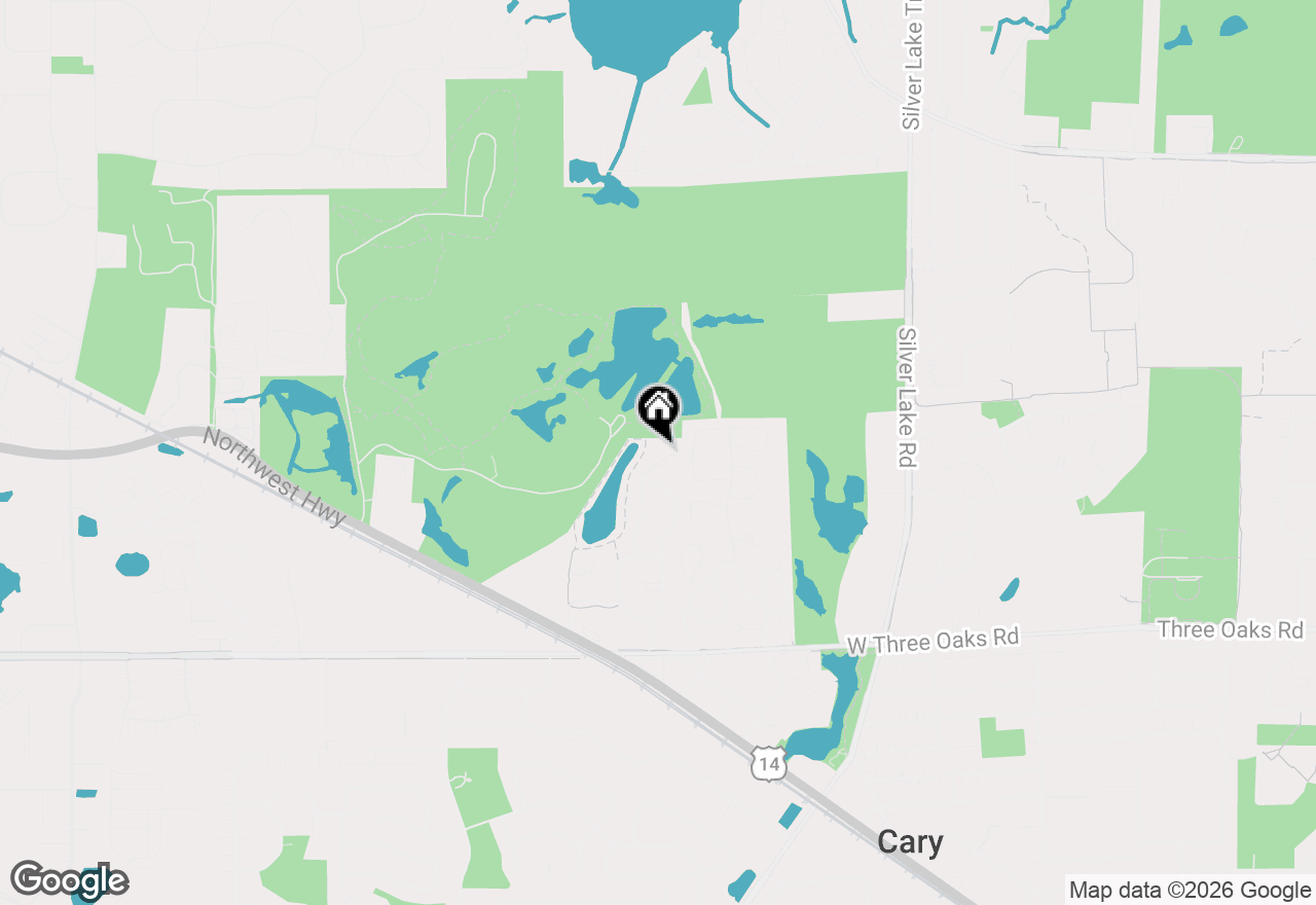 Map of 1340 Prairie View Parkway, Cary, IL 60013
