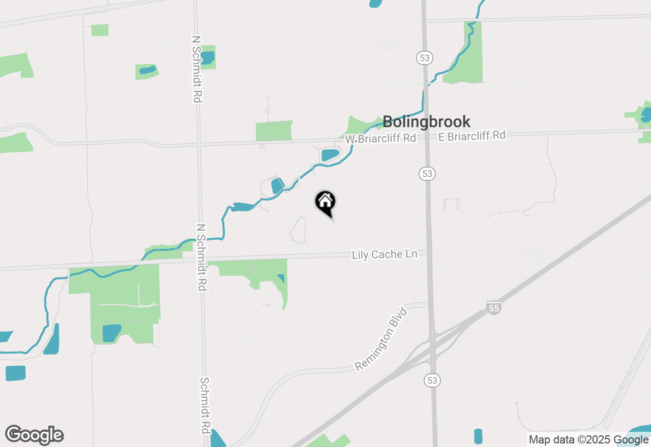 Map of 6 Fernwood Drive #G, Bolingbrook, IL 60440