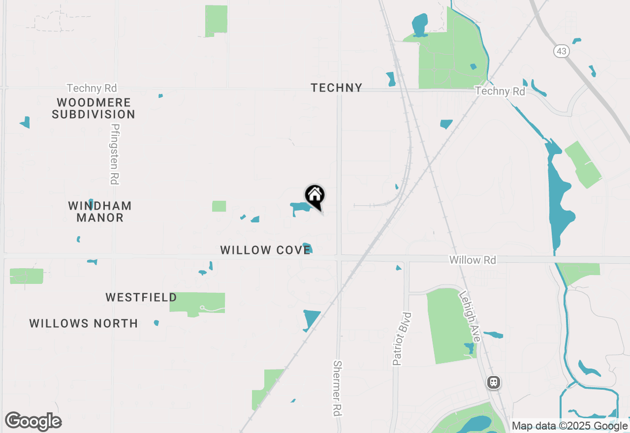 Map of 2050 Valencia Drive #405C, Northbrook, IL 60062