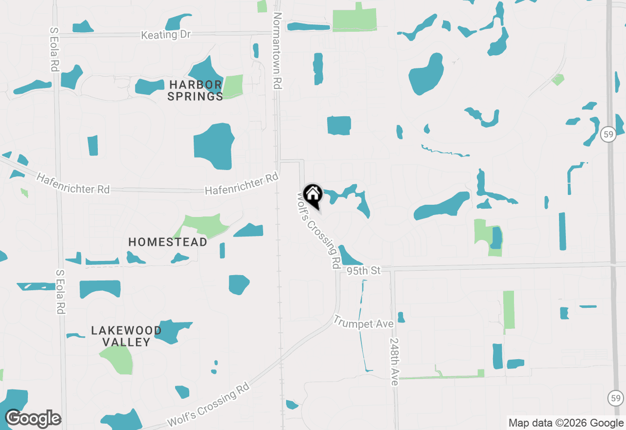 Map of 2747 Northmoor Drive, Naperville, IL 60564