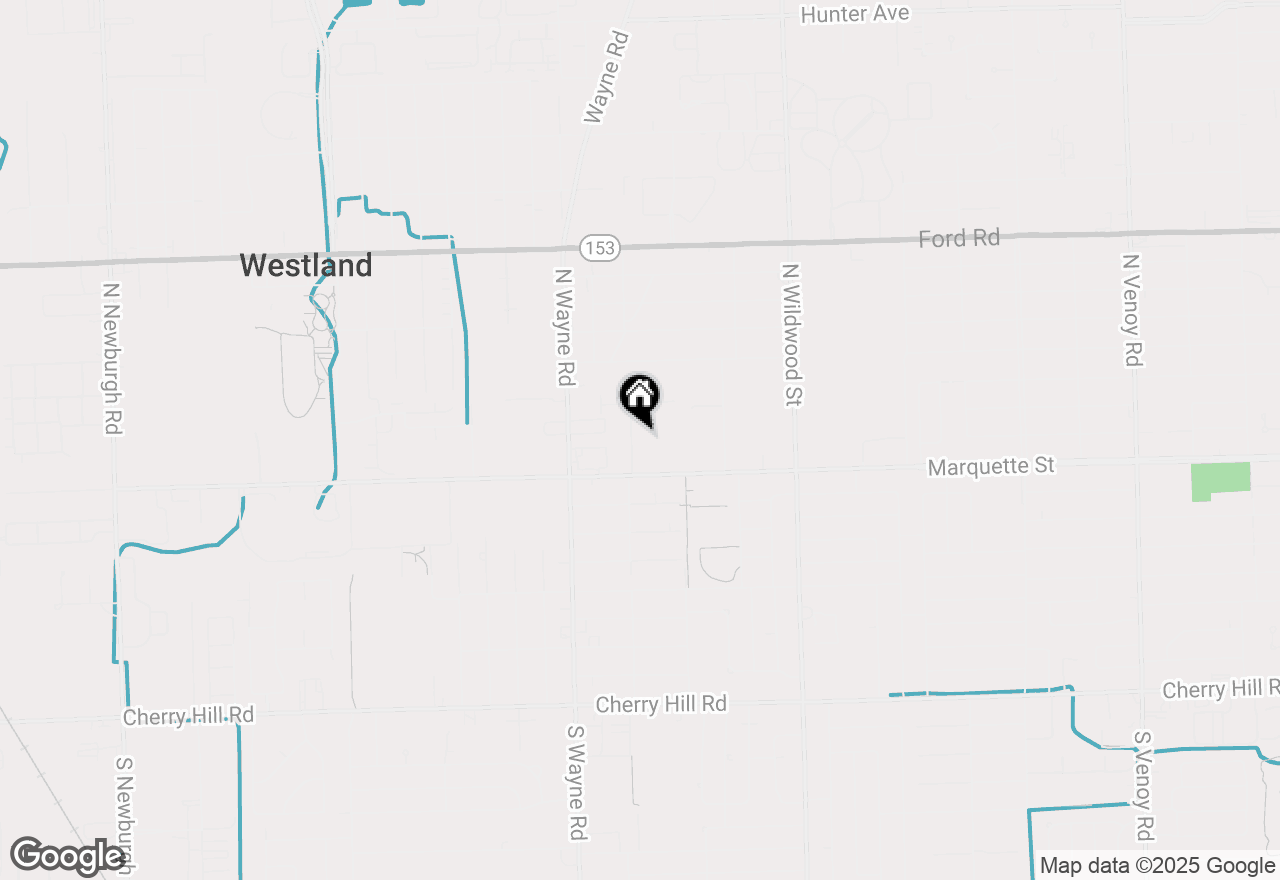 Map of 1338 Shoemaker Drive, Westland, MI 48185