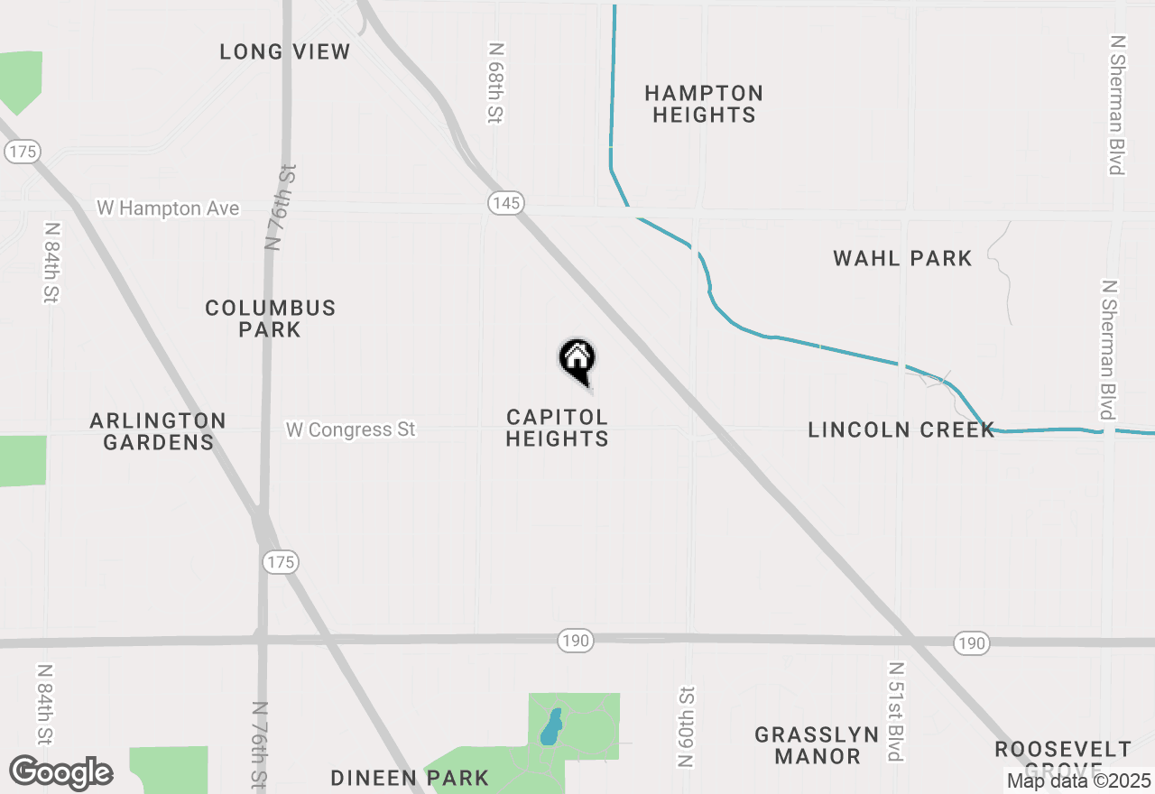 Map of 4447 N 64th St, Milwaukee, WI 53218