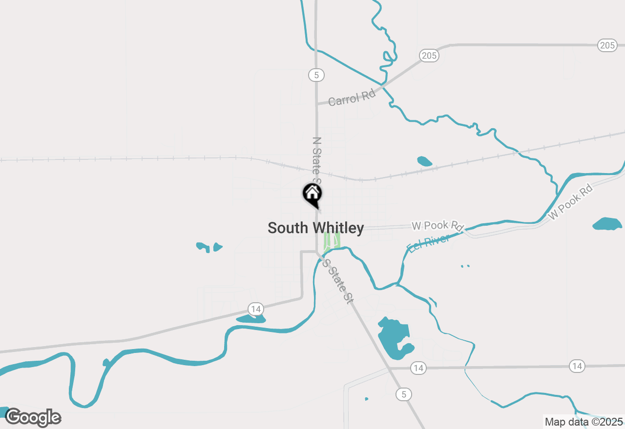 Map of 111 N State Street, South Whitley, IN 46787