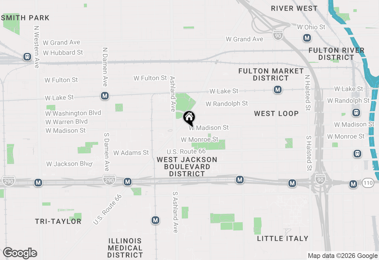 Map of 6 S Laflin Street #610, Chicago, IL 60607