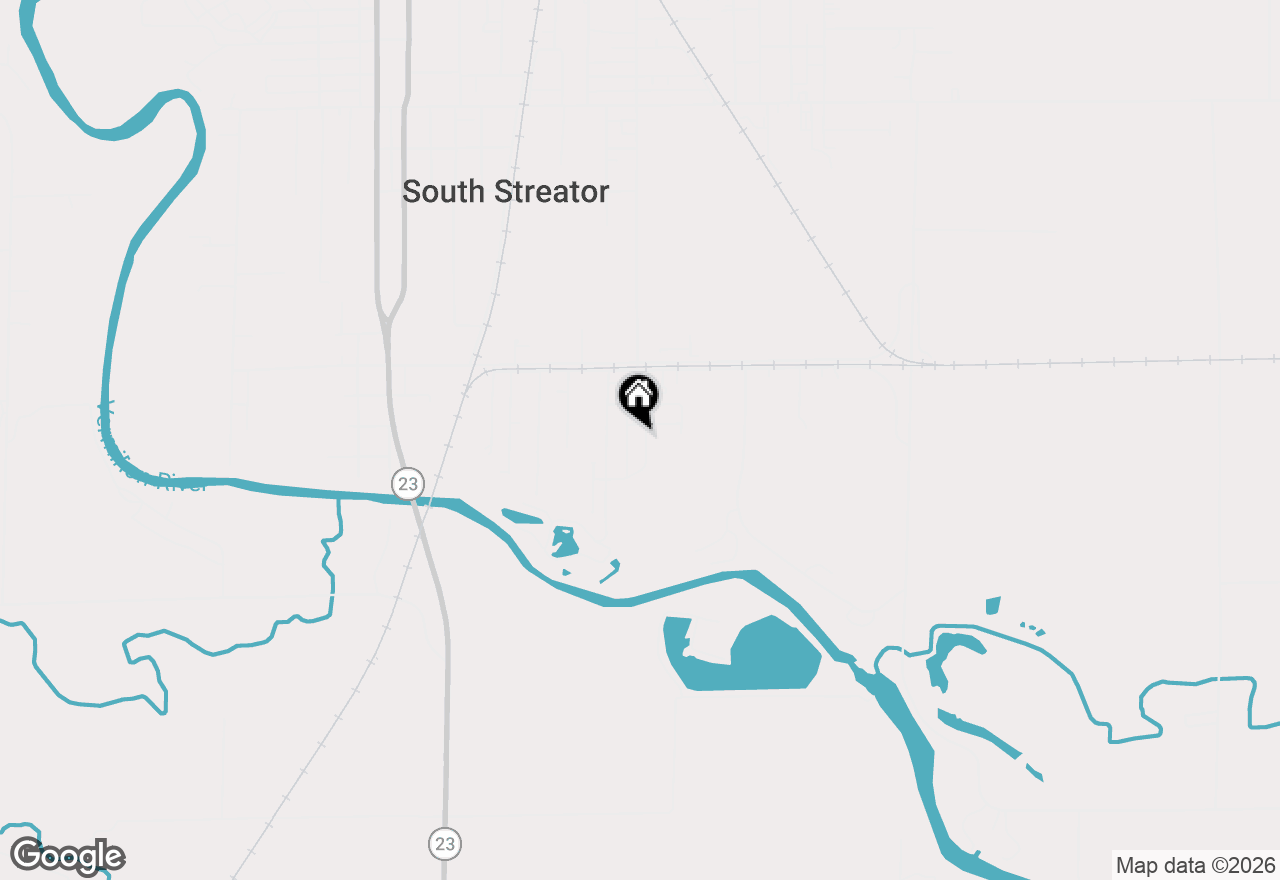 Map of 605 Carriage Lane Estates, Streator, IL 61364