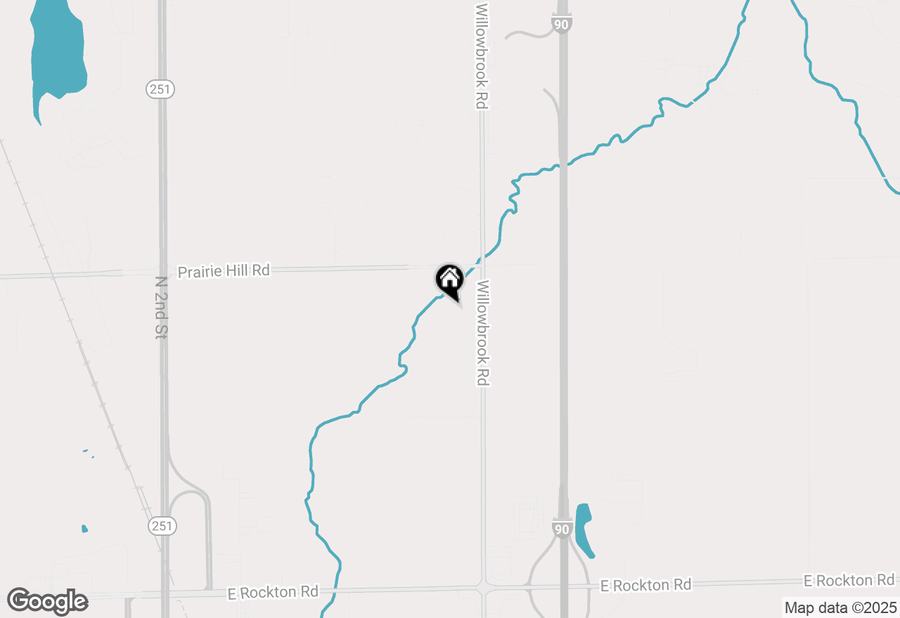 Map of 14358 Prairie Commons Lane, South Beloit, IL 61080