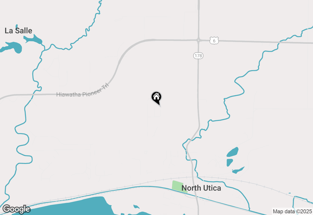 Map of 321 Rachel Way, Utica, IL 61373