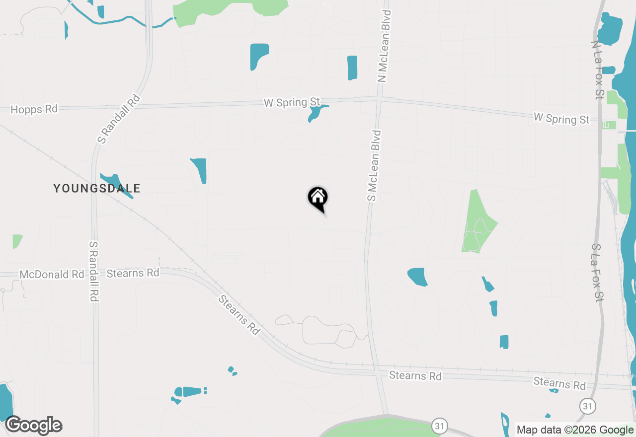 Map of 306 Kingsport Drive, South Elgin, IL 60177