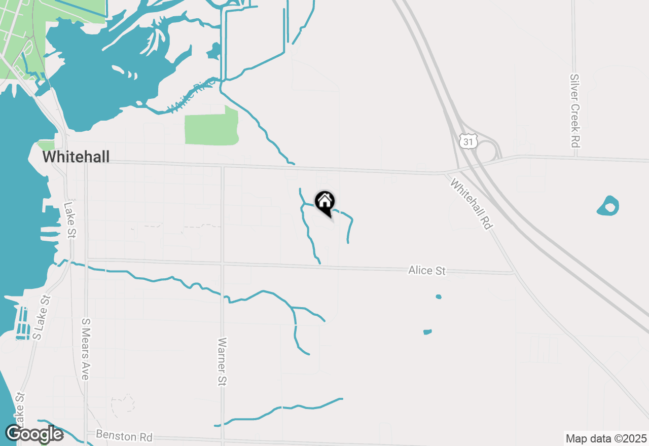 Map of 1222 S Timberview Drive #44, Whitehall, MI 49461