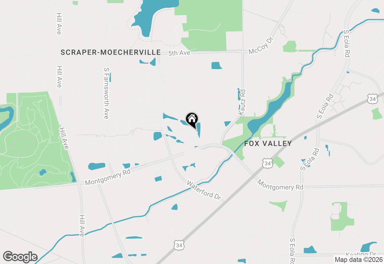 Map of 2000 Randi Drive #317, Aurora, IL 60504