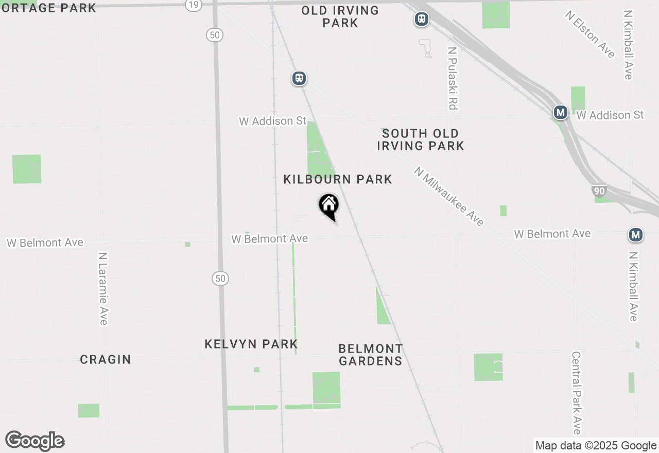 Map of 3221 N Kenneth Avenue, Chicago, IL 60641