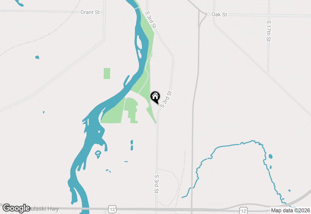 Map of V/L S 3rd Street, Niles, MI 49120