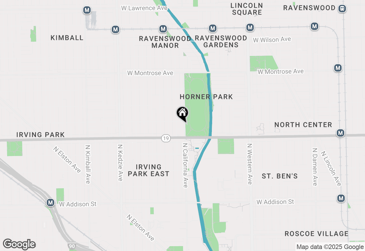 Map of 4044 N California Avenue #203, Chicago, IL 60618