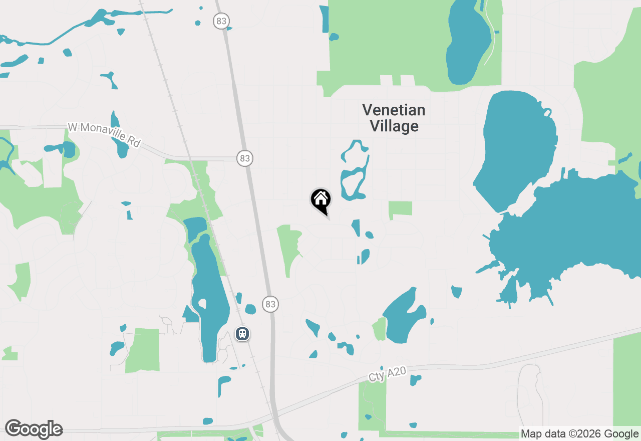 Map of 974 Deer Trail, Round Lake Beach, IL 60073