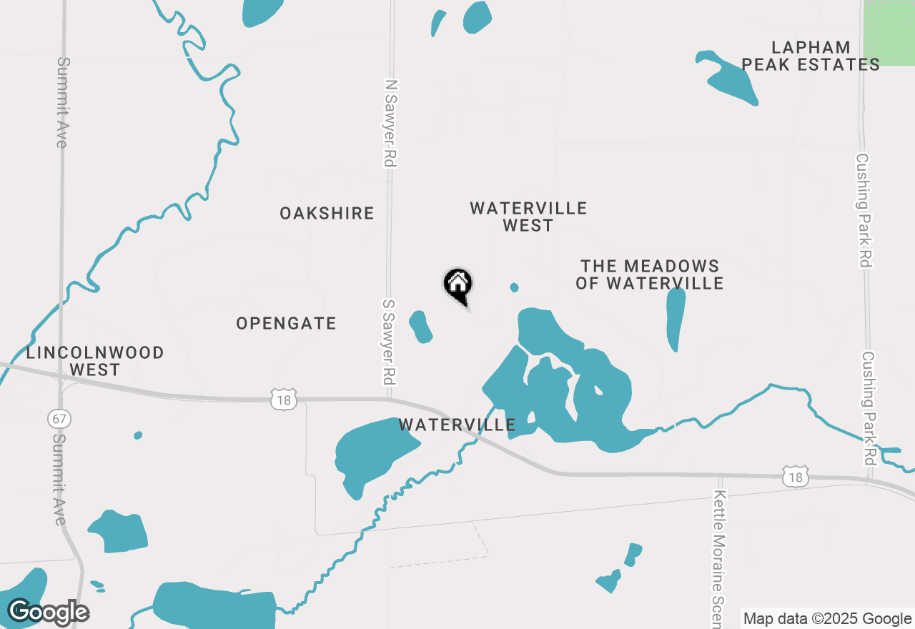 Map of 531 S Stocks Rd, Summit, WI 53066