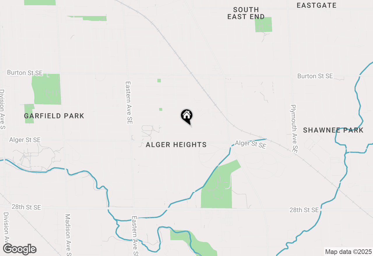 Map of 1132 Edna Street Se, Grand Rapids, MI 49507