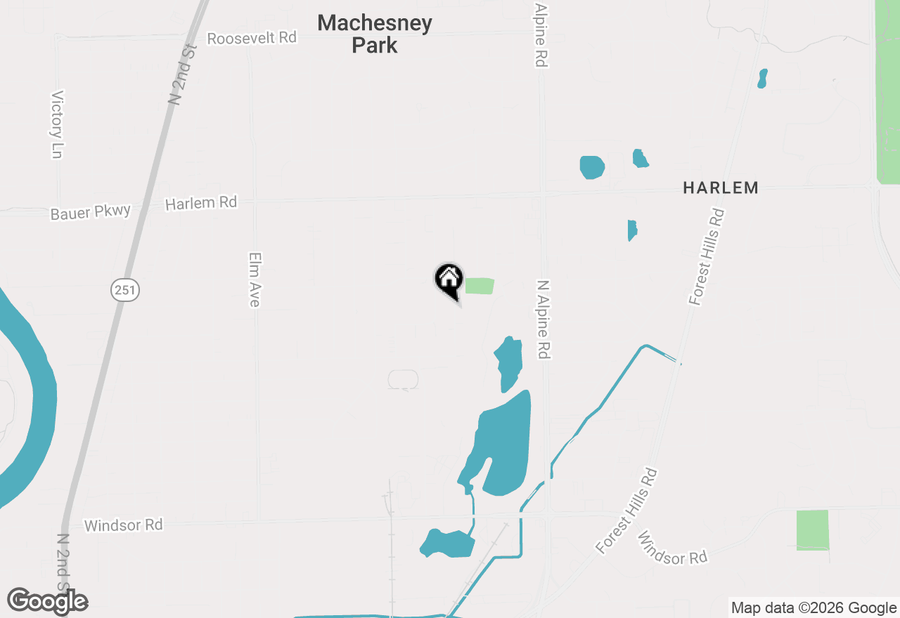 Map of 7516 Orion Street, Loves Park, IL 61111