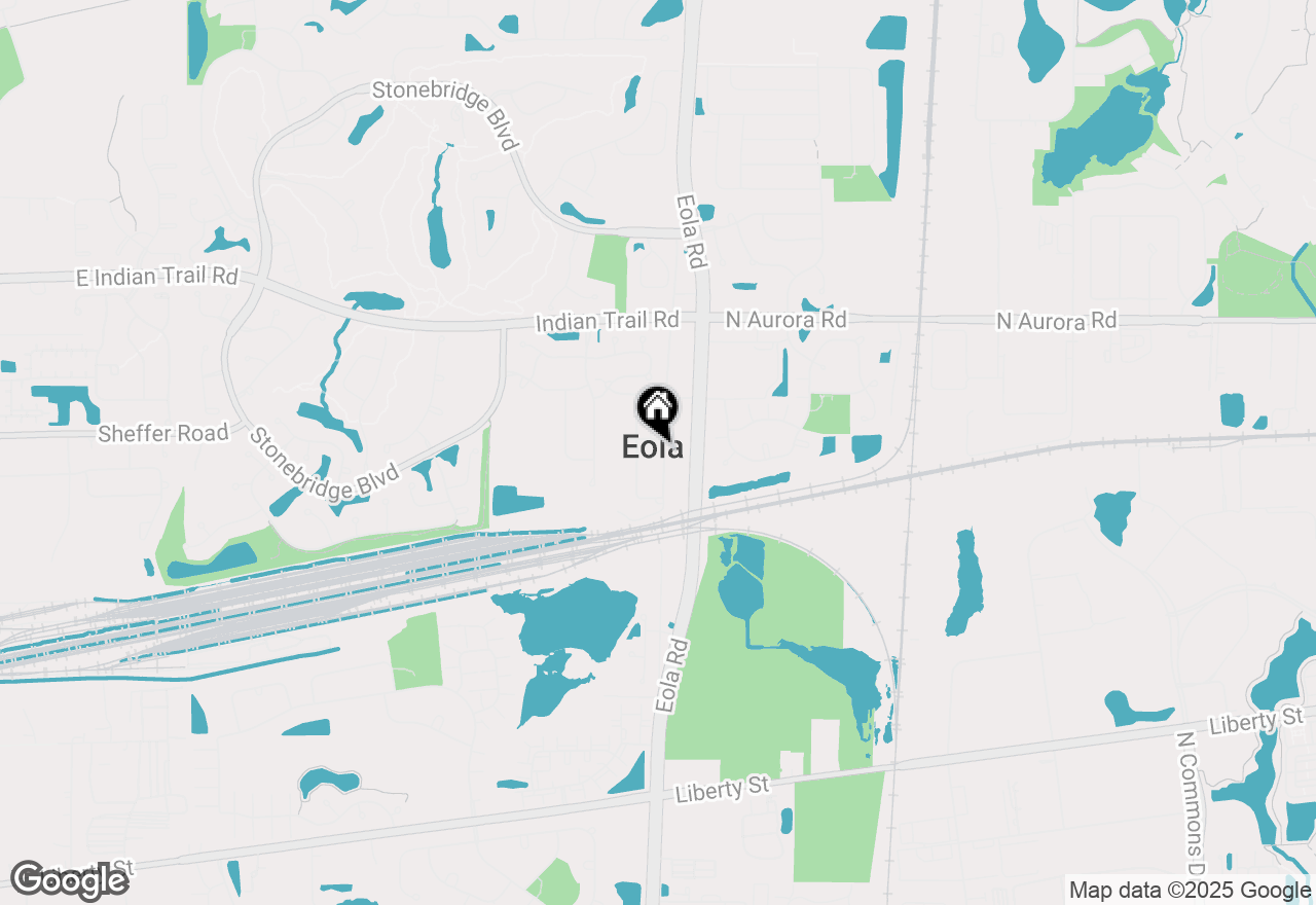 Map of 6S346 Old Eola Road, Eola, IL 60519