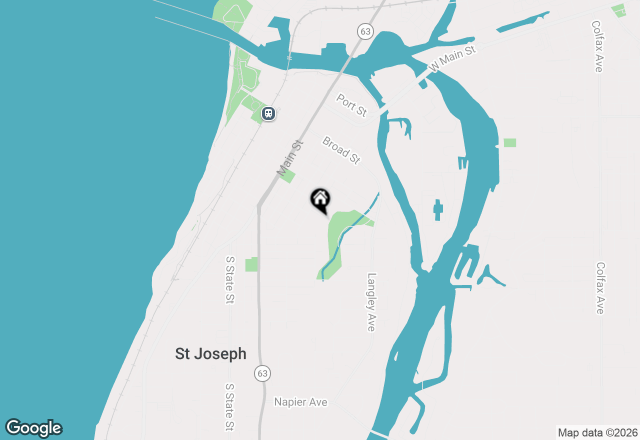 Map of 1024 Morrison Avenue, St. Joseph, MI 49085