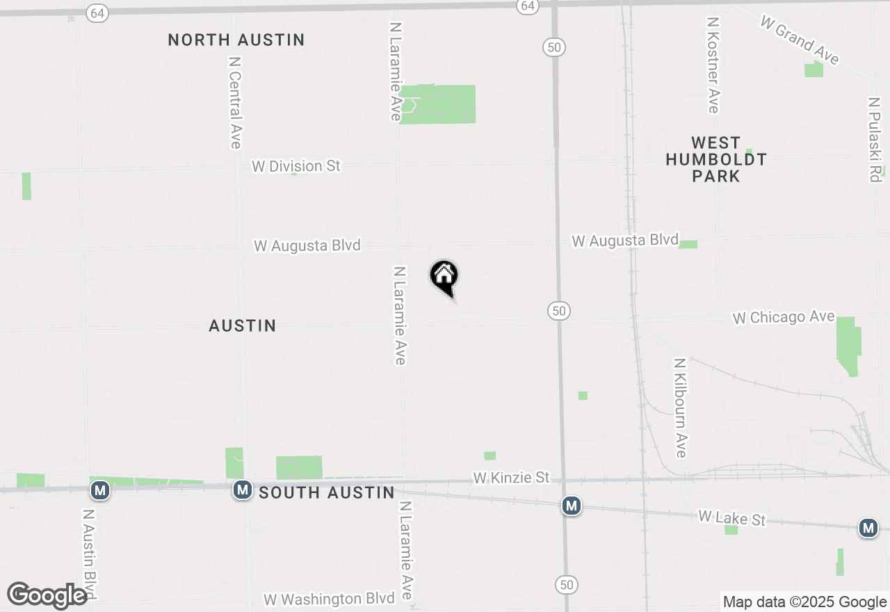 Map of 825 N Leclaire Avenue, Chicago, IL 60651