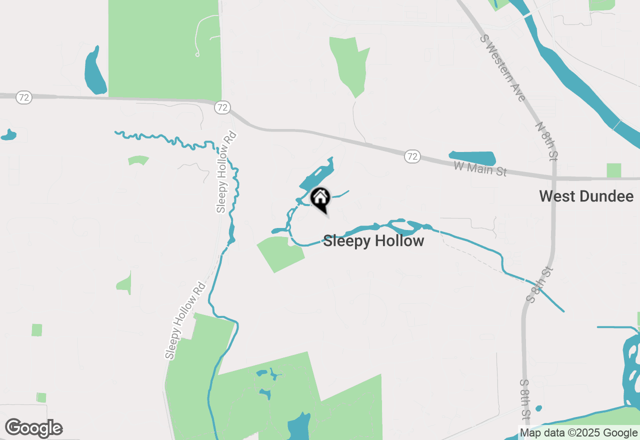 Map of 104 Thorobred Lane, Sleepy Hollow, IL 60118