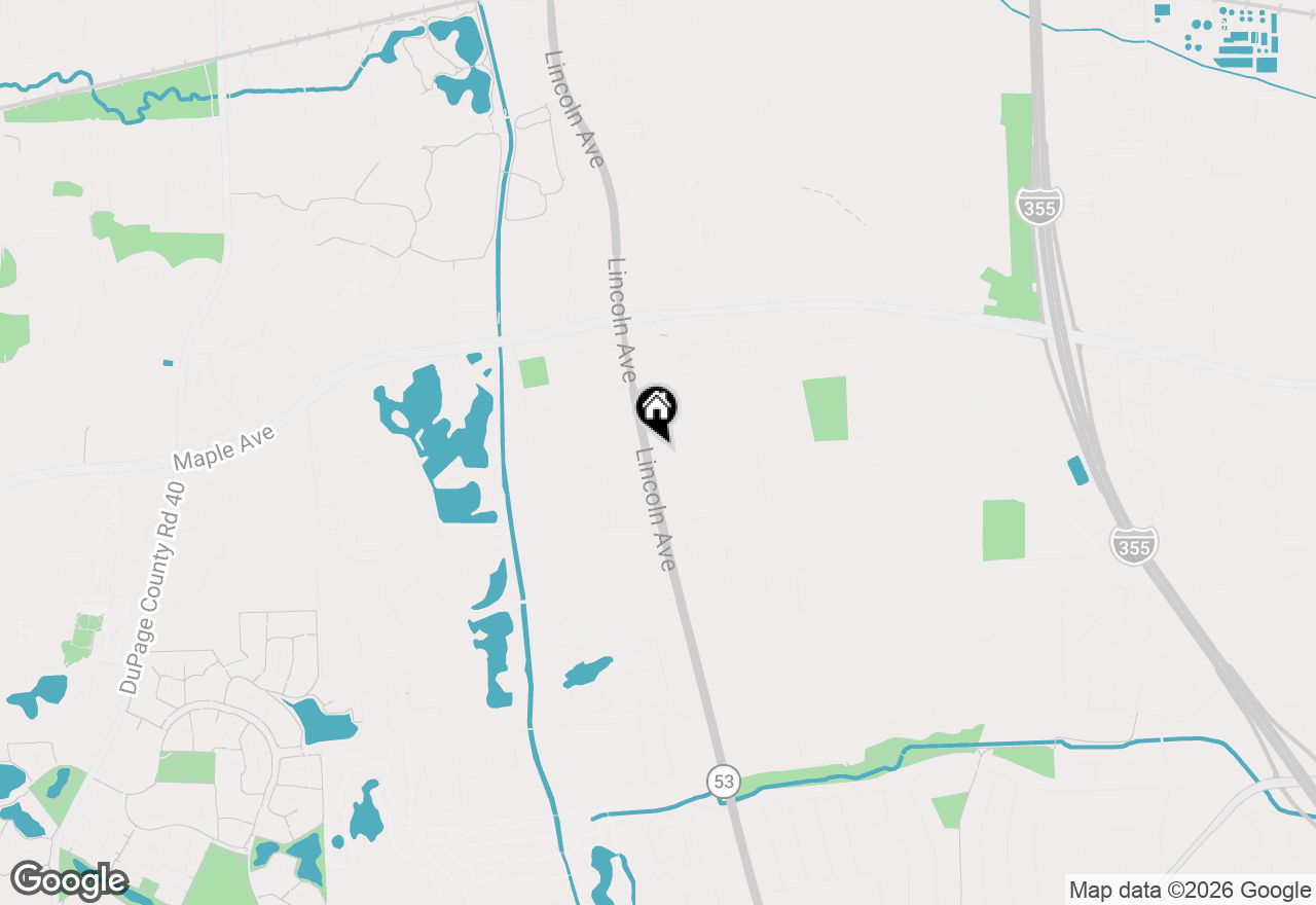 Map of 5625 Lincoln Avenue, Lisle, IL 60532