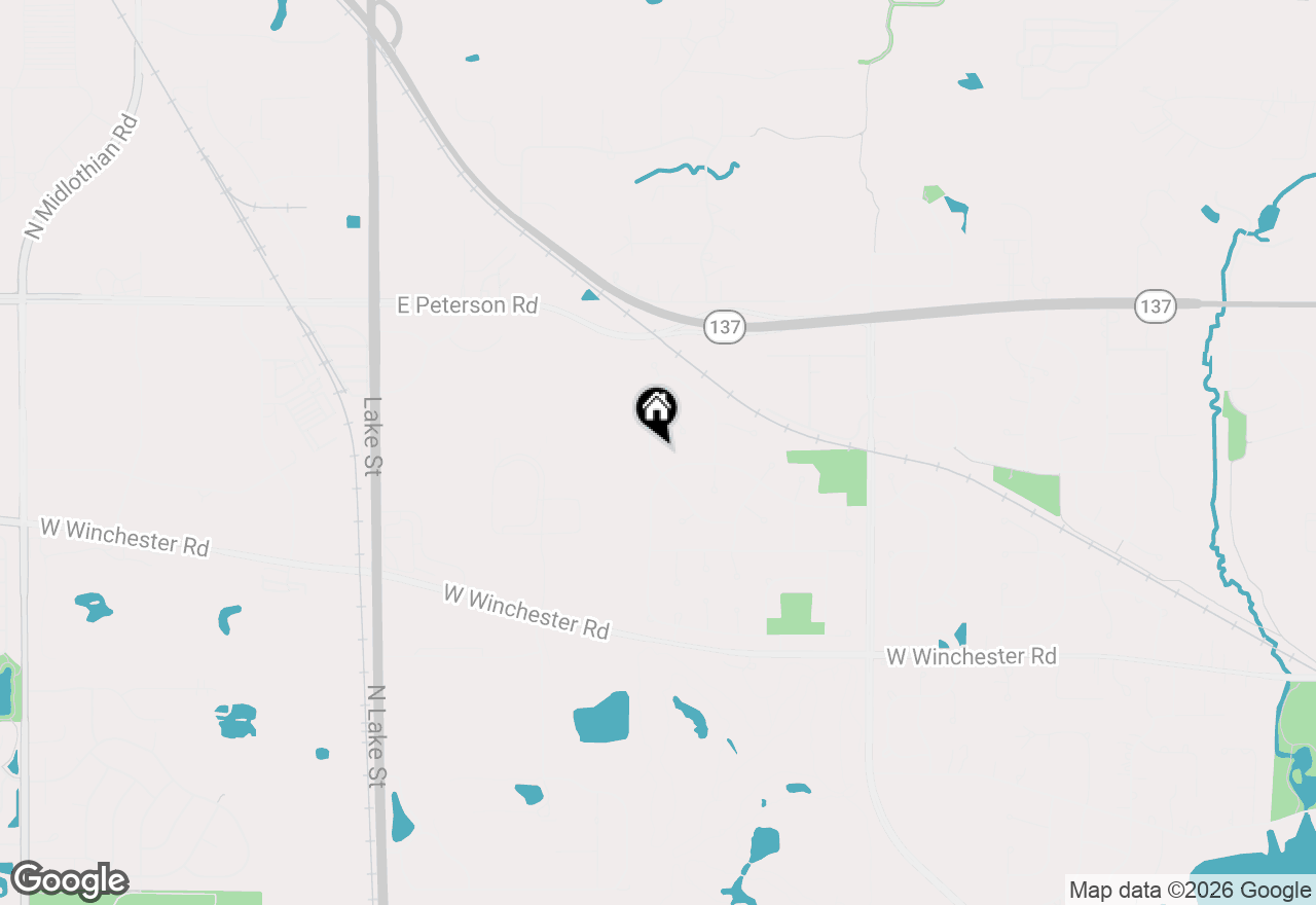 Map of 1408 Juliet Lane, Libertyville, IL 60048