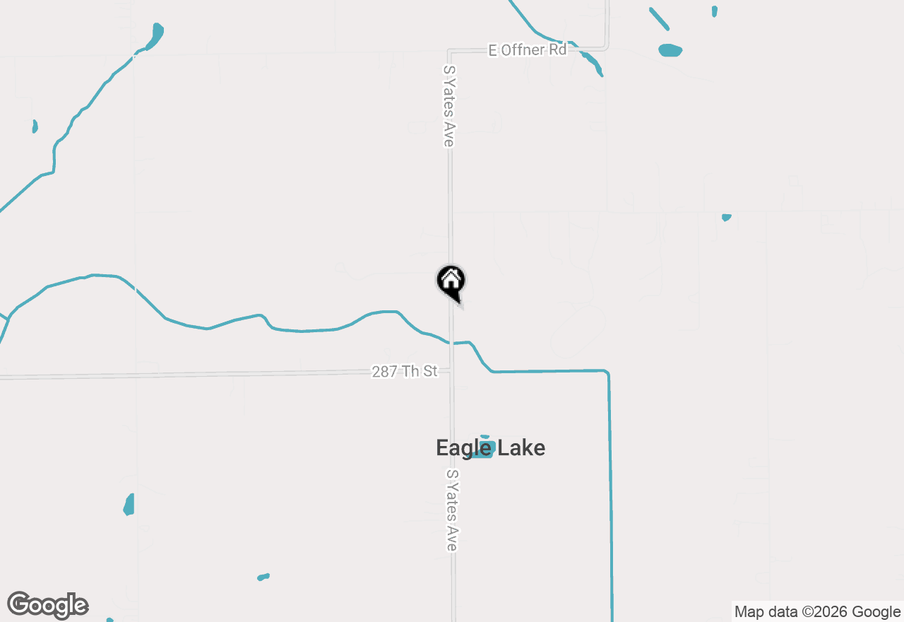 Map of 28525 S Yates Avenue, Beecher, IL 60401