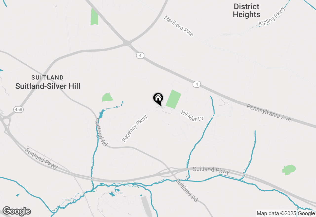 Map of 5709 S Hil Mar Circle, District Heights, MD 20747