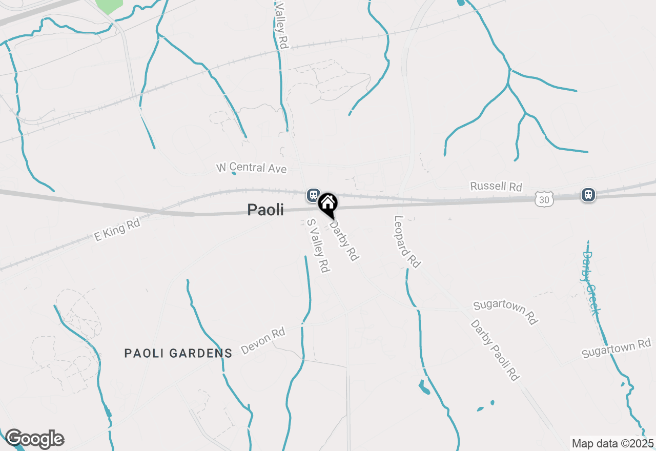 Map of 40 Darby Road, Paoli, PA 19301