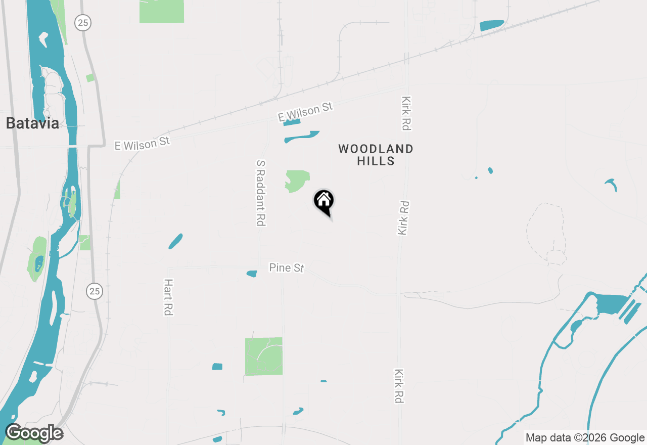 Map of 635 Kingsbury Court, Batavia, IL 60510