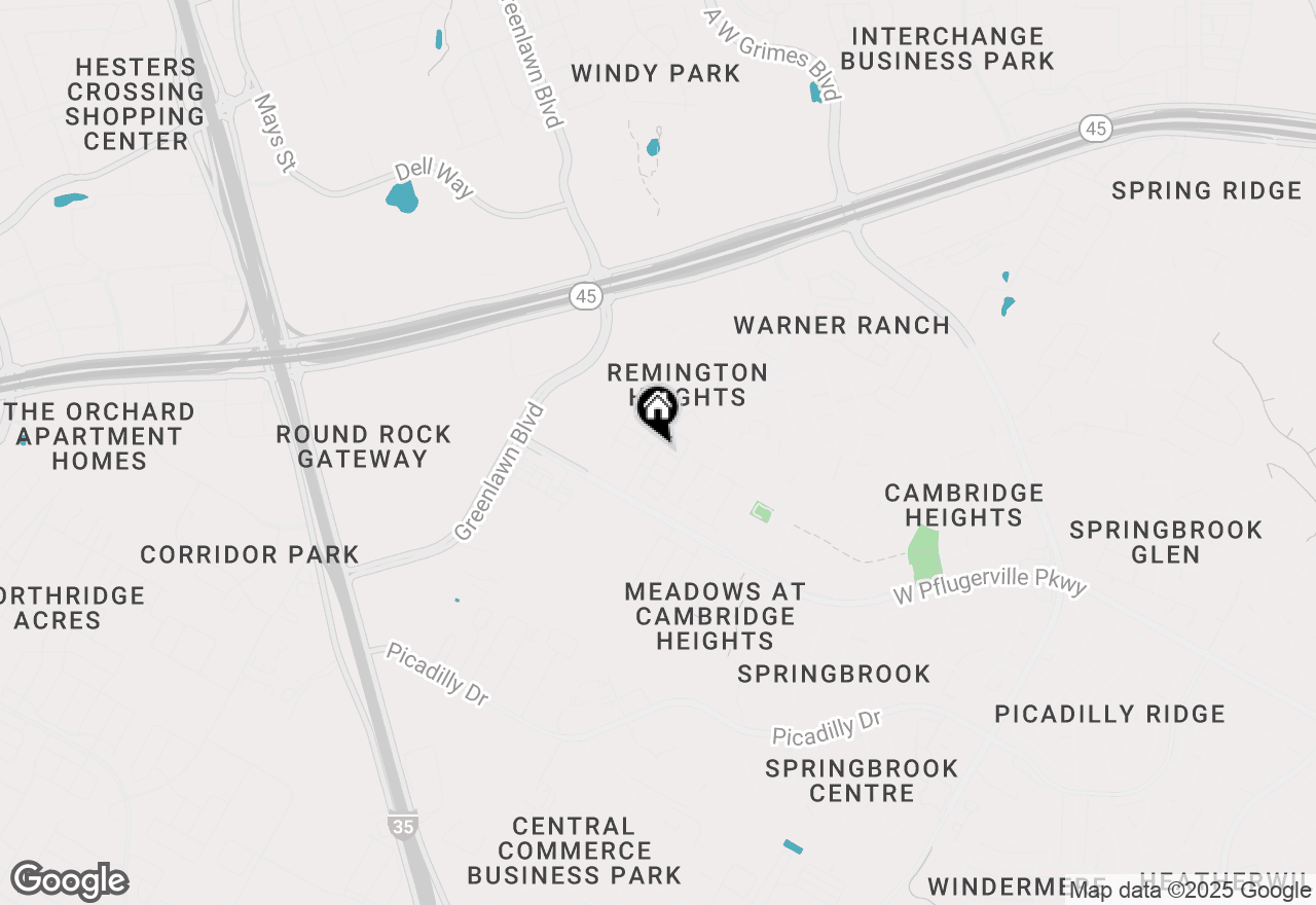 Map of 17408 Monastrell Ln, Pflugerville, TX 78664